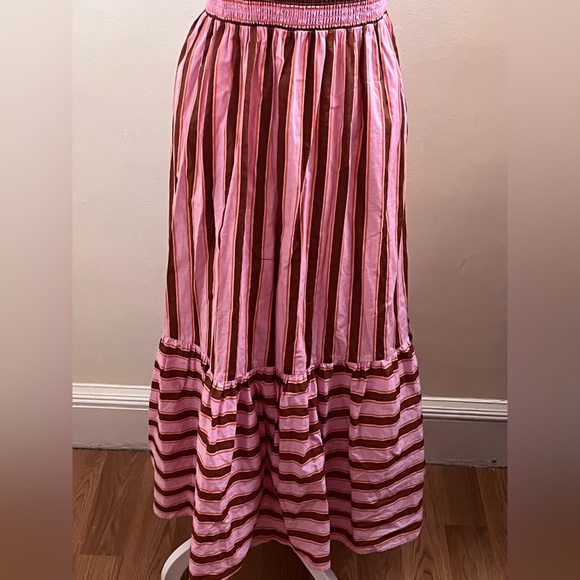 Kate Spade Smocked Striped Maxi Dress - Picture 8 of 9